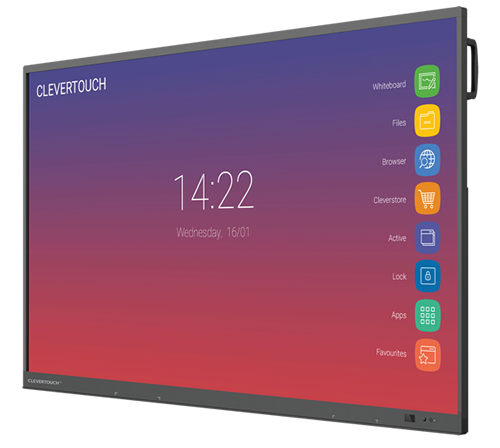 clevertouch imapct display angle