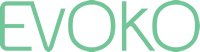 evoko logo in colour