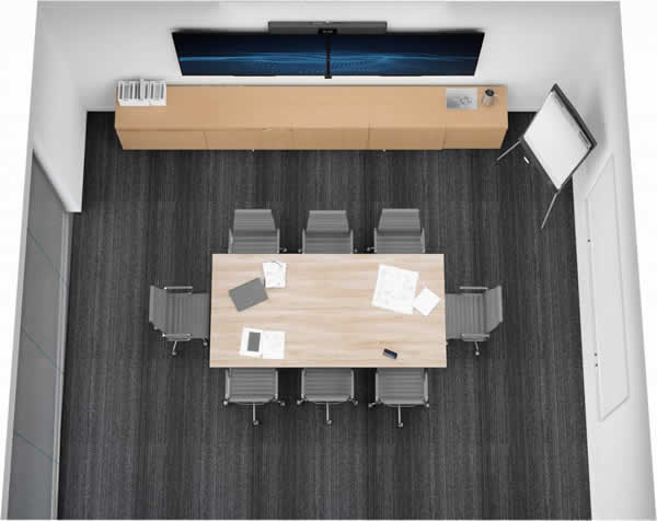 nureva hdl200 small meeting room