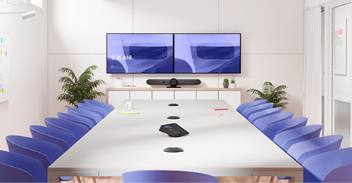 logitech conferencing room