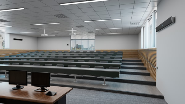 nureva hdl410 in lecture hall