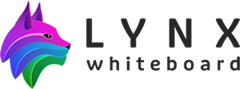 lynx whiteboard logo in colour