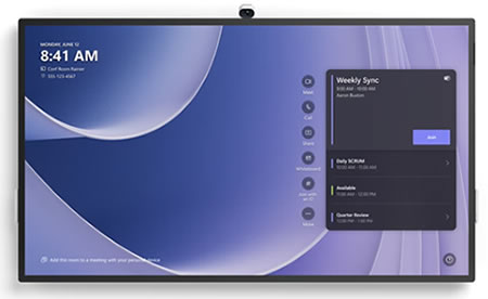 Microsoft Surface Hub 3 display