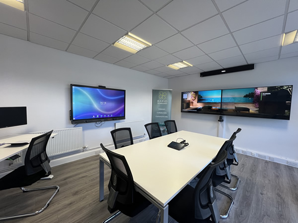 Rapid meeting toom with interactive technology